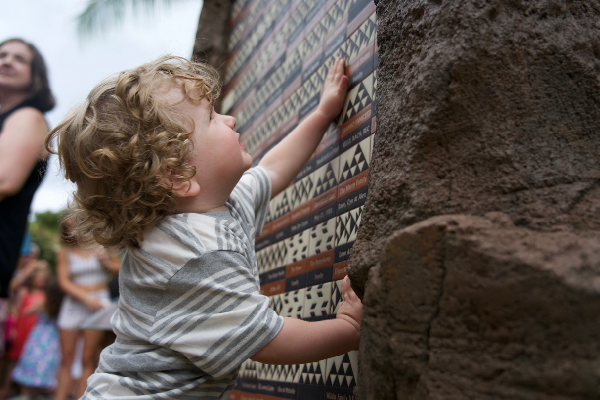 Finnian before the Luau